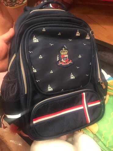 mekteb çanta: Məktəbli cantalari ikisi bir yerdə satilir — 3