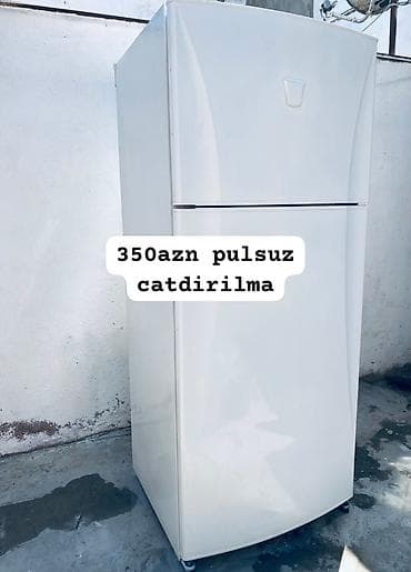 İkiqapılı soyuducu - Üst hissədə dondurucu, alt hissədə əsas soyutma