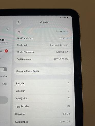 apple ipad mini 8: Apple iPad mini (6-cı nəsil) – 64 GB - Model: iPad mini (6-cı nəsil) — 3