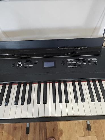 gitara sim: Alesis Recital Pro rəqəmsal piano – 88 tam ölçülü, çəkili — 2