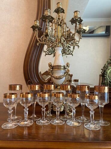 Qədəhlər, Xrustal, Çexiya