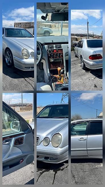 sador disk: Mercedes-Benz E-Class sedan (W210), gümüş rəng. Əsas xüsusiyyətlər: - — 1