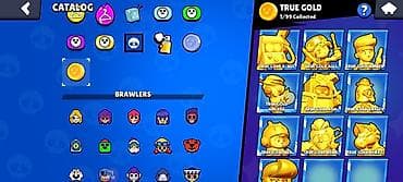 Brawl Stars hesabı – yüksək səviyyəli kolleksiya - Brawlers: 88/101