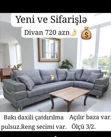 metbex mebelleri 2020 instagram: Künc divan, Yeni — 1