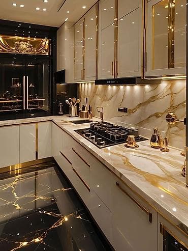 et masini: Sifarişlə mətbəx dəsti, Özü çəkən petlələr, Sadə laminat, Kredit yoxdur, Ödənişli çatdırılma — 6