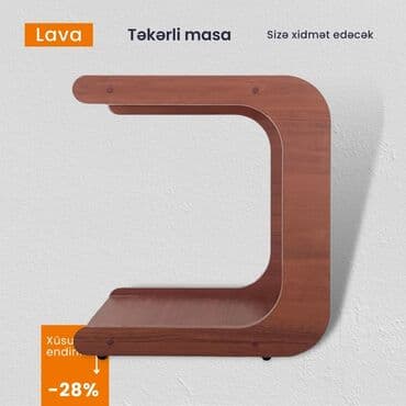 komputer masası: Jurnal masası, Yeni, Açılmayan, Laminat, Dördbucaq masa — 3