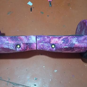 Özünütarazlayan skuter (hoverboard) – bənövşəyi “Qalaktika” dizaynı — 1