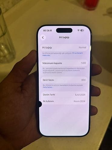 mac pro: IPhone 16 Pro, 128 GB, Gümüşü, Face ID — 3