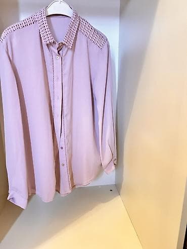 Рубашки: Sarocka SM razmere olur 8 azn Zərif açıq bənövşəyi qadın köynəyi - — 2