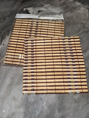 Süfrə aksesuarları: Bambuk süfrəaltılar (çaynikaltılar) (placemat) dəsti 15*14 sm - 67 — 2