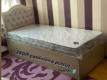 Yeni, Təknəfərlik çarpayı, Bazalı, Matras ilə, Siyirməsiz, Azərbaycan