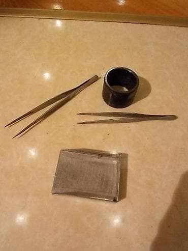 Ручная работа на заказ: Zərgərlik üçün,Pinset,savok,xəkəndaz,xətkeş,zərgərlik üçün,1i 5m,hamsı — 2