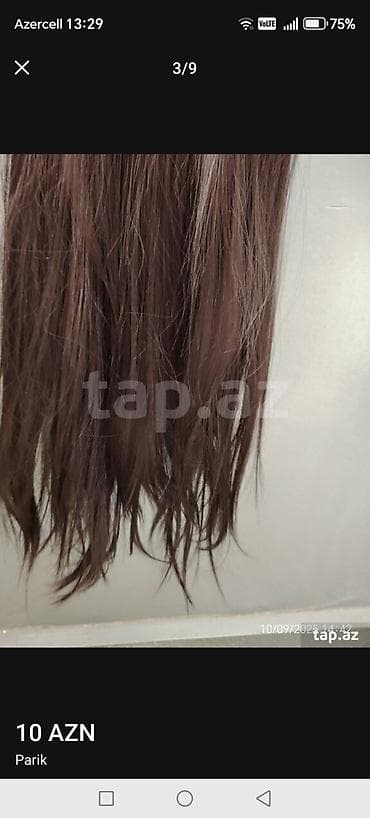 nevidimka: Taxma saçlar, Süni, İşlənmiş — 8