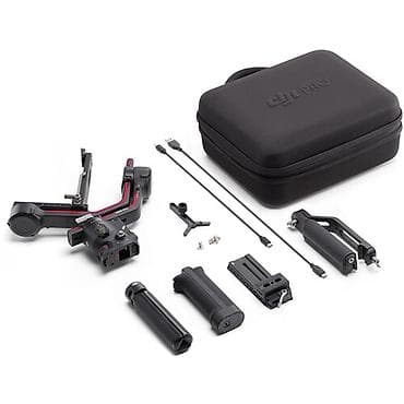 video light: DJI RS 4 Pro Gimbal Stabilizer Dubay Malldan alınıb. Açılıb, test — 2
