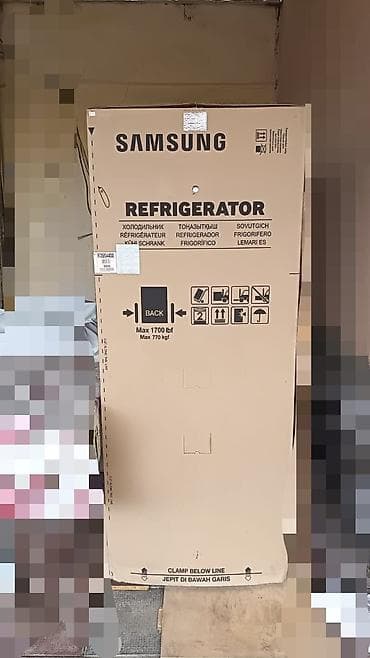 samsung printeri: 2 qapılı Samsung Soyuducu Satılır, rəng - Gümüşü, Təkərli — 1