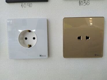 roza: Elektrik rozetkaları, evlərdə və ofislərdə istifadə üçün nəzərdə — 1