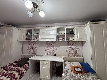 stul gence: Oğlan və qız üçün, 2 təknəfərlik çarpayı, Yazı masası, Dolab — 4