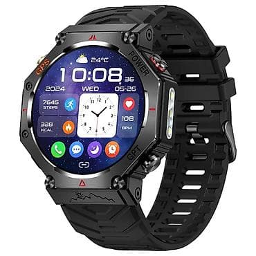 televizor arxasi dizayn: Yeni, Smart saat, Smart, Suya davamlı, rəng - Qara — 6