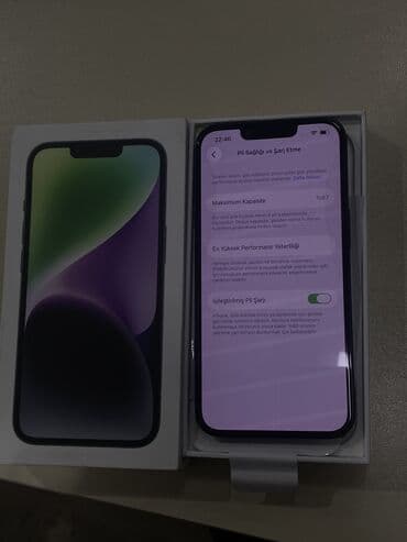 IPhone 14, 128 GB, Göy