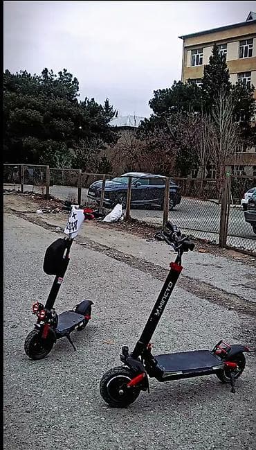 samakat islenmis: Elektrik skuter – güclü şəhər/off-road modeli sukter ideal veziyetdedi — 4