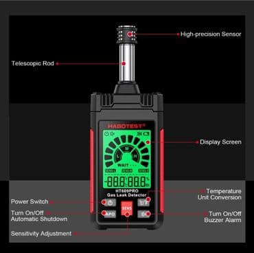 indikator: Qaz Detektor, Yeni, Zəmanətli, Pulsuz çatdırılma, Rayonlara çatdırılma — 3