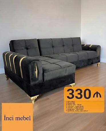 Künc divan, Yeni, Açılan, Bazalı, Parça, Pulsuz çatdırılma — 1