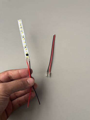 coba: Led birləştirici 8mm-lik lentalar üçün birləşdiricilər. Düz — 5