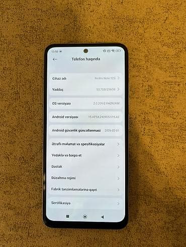 redmi 3 s: Redmi Note 12S, 256 GB, rəng - Mavi — 1