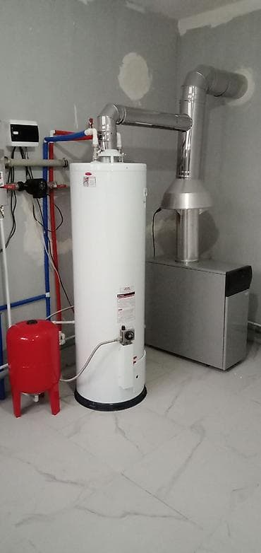 Отопление: Atapleniya sisteminin çəkilməsi. Radiatorların quraşdırılması, istpol — 6