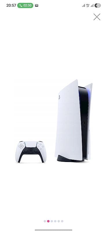 PlayStation 5 oyun konsolu - Model: Sony PlayStation 5 (disk yuvalı