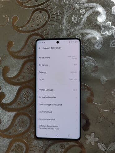 izqara aparati qiymeti: Infinix Zero 30, 256 GB, rəng - Yaşıl, Sensor — 4