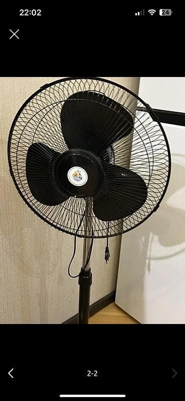 balaca ventilyator: Ventilyator Döşəməüstü, Pərli, Kredit yoxdur — 1