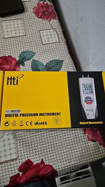 Drellər: HTI HT-1890 Rəqəmsal Manometr Xüsusiyyətlər: - Model: HTI HT-1890 - — 2