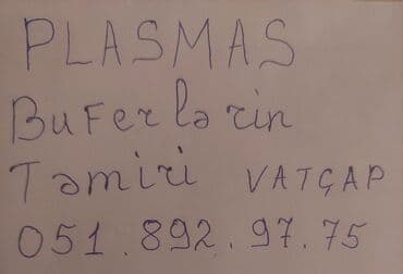 Salam müştəriyə endirimizdər var kefiyətli plasmas buferin təmiri