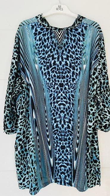 bol şalvar: Marina Fabiano – “Julietta” brendi, leopard və abstrakt xətli naxışlı — 2