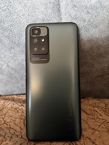 xarici hard disk: Redmi Note 10, 64 GB, rəng - Boz, Barmaq izi — 1