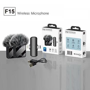 jbl mikrofon: Kateqoriya: Mikrofonlar Brend: No Brand Model: F15-2 Cuff microphone — 1
