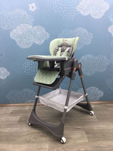 Alfa Romeo: Uşaq yemək stulu – Kidilo - Yüksəklik tənzimlənən konstruksiya — 2