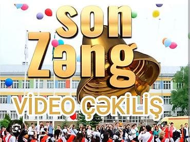 HD formatında video çəkiliş xidməti təklif olunur. Ad günləri, nişan