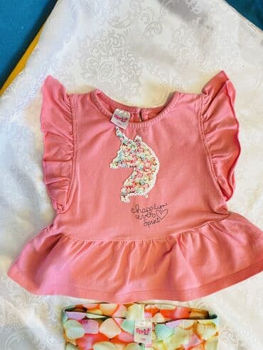 детские вещи на комиссию: Рубашка, Для девочек, 1 - 2 года — 4