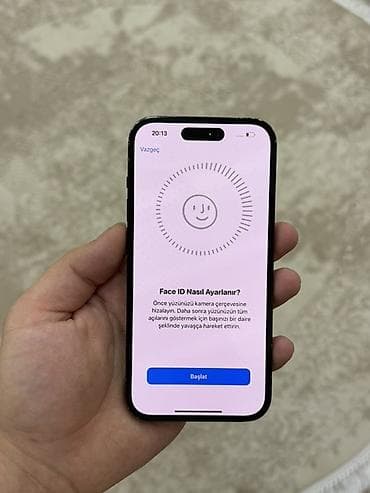 s8 ekranı: IPhone 14 Pro, 128 GB, Qara, Zəmanət, Simsiz şarj, Face ID — 5