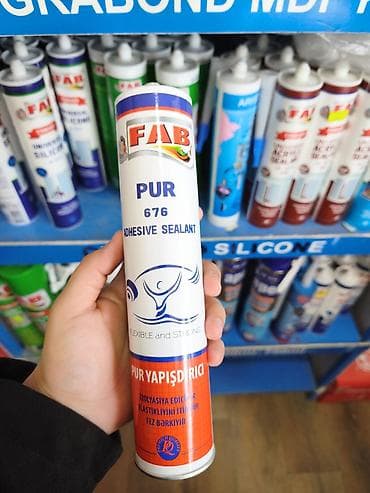 kley tabanca: FAB PUR 676 Adhesive Sealant – PUR Yapışdırıcı - Növ: Poliuretan — 1