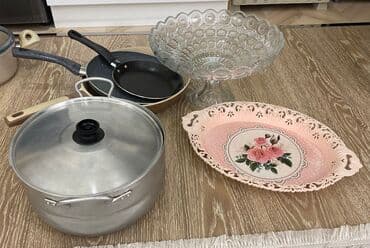 set qabları: Rəng - Çəhrayı, Alüminium — 2