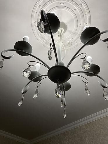 Çılçıraq, 6 lampa, Metal — 5