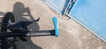 velosiped 30: Crosser uşaq/yeniyetmə velosipedi - Çərçivə: yüngül alaşımlı, mavi — 10