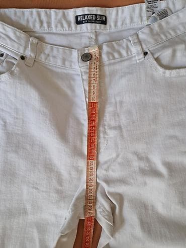 Şalvar, Marks & Spencer, XL, rəng - Ağ — 3