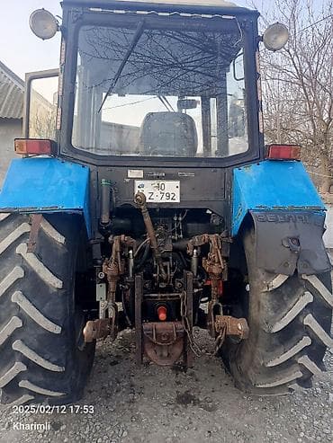 qazel maşin: Belarus MTZ 1221.2 traktor - Güclü dizel mühərrik, ön və arxa — 8