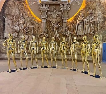 poliester i elastin haljina: Qadın, Plastik, plastmas, Qızıl, Çin — 2