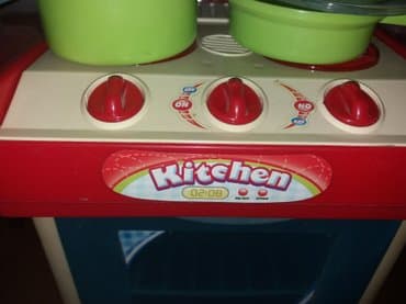 детская посуда: Baha alınıb! Soba üşaq üçün böyük səsi və işığları var + başqa qabları — 8