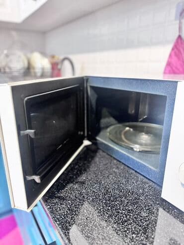 sirniyyat bisiren soba: Mikrodalğalı soba Samsung, Ayrıca dayanan, Mikrodalğalar ilə, rəng - Ağ — 4